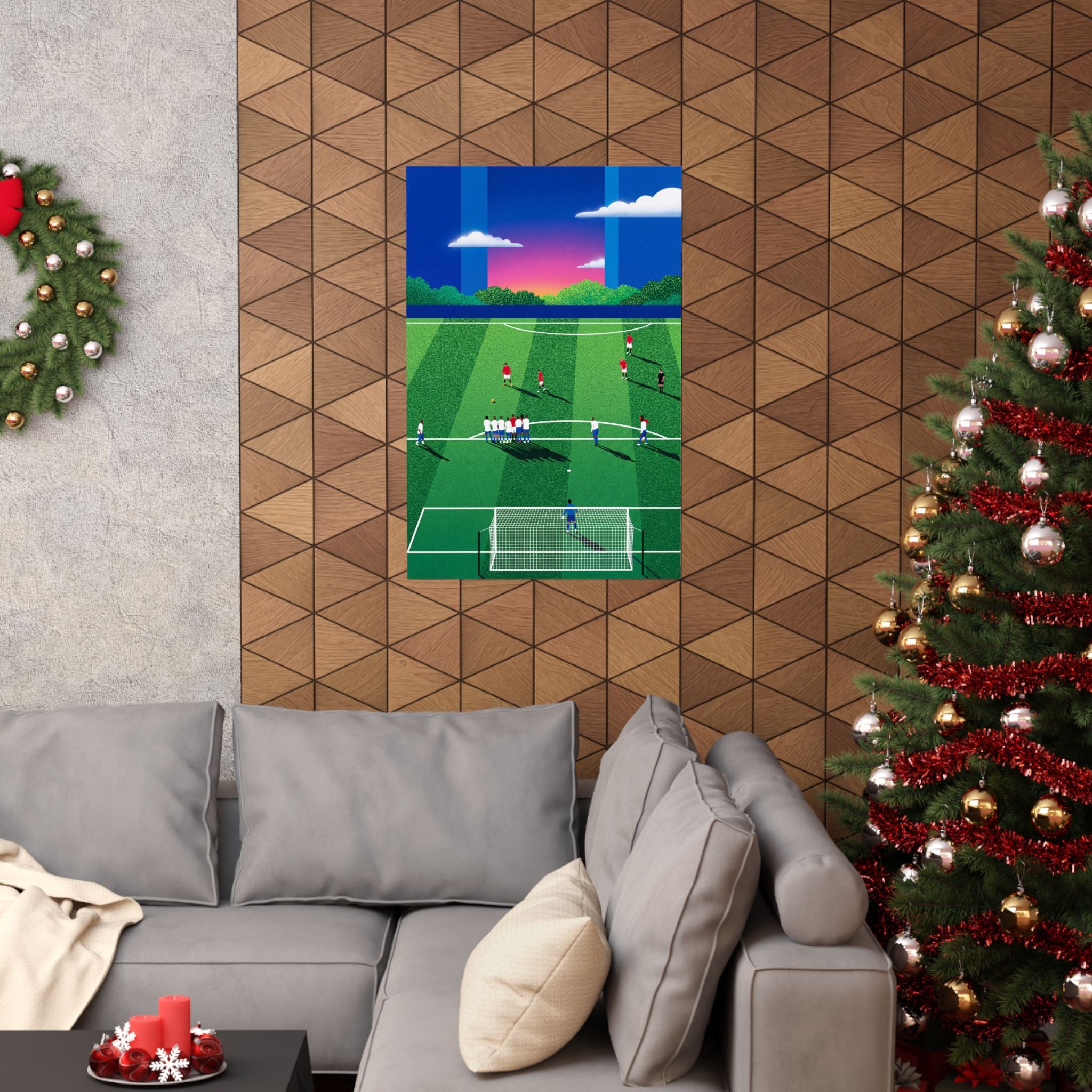 Cristiano Ronaldo Freekick Poster