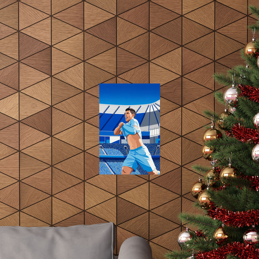 Sergio Agüero Poster