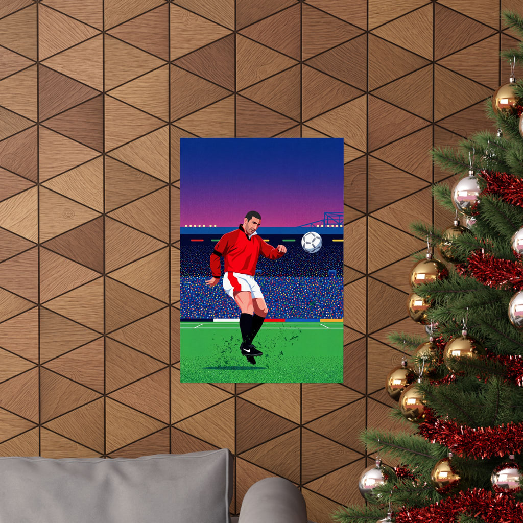 Eric Cantona Poster