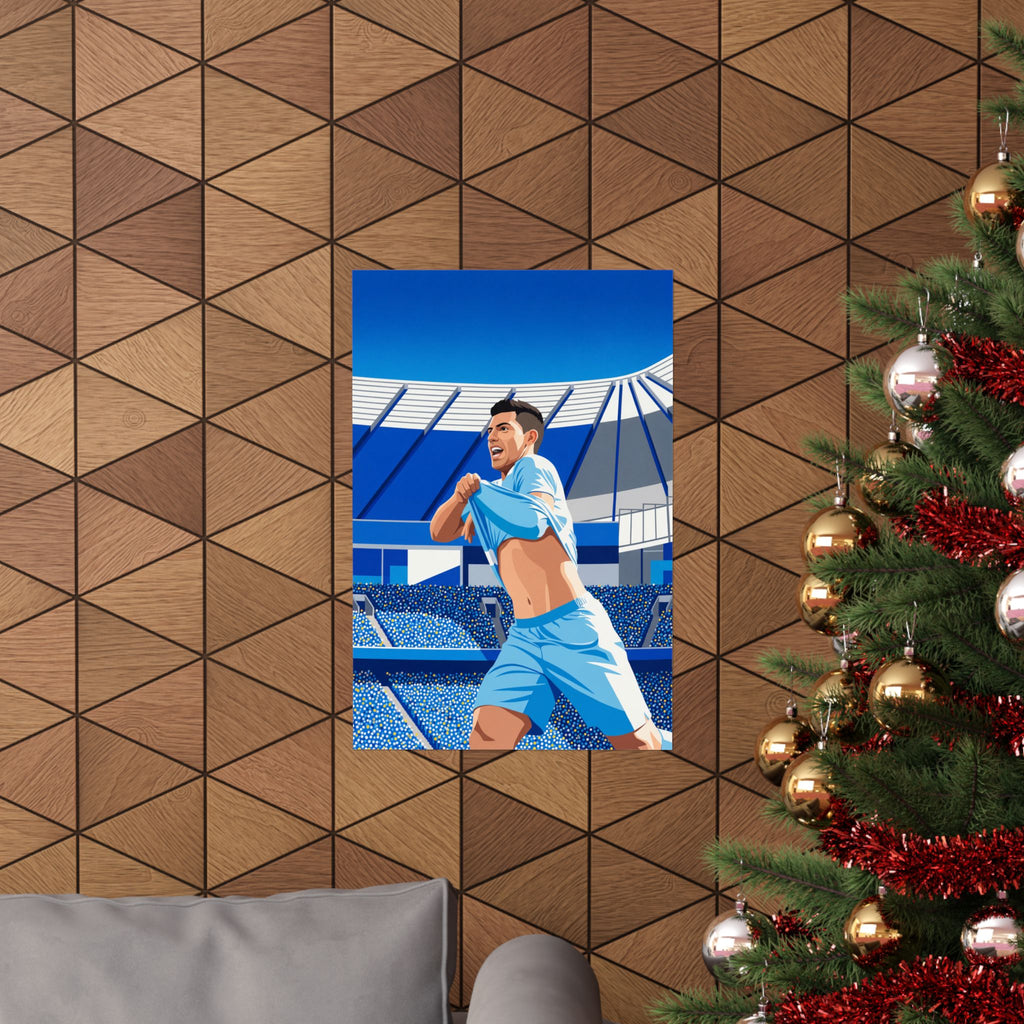 Sergio Agüero Poster