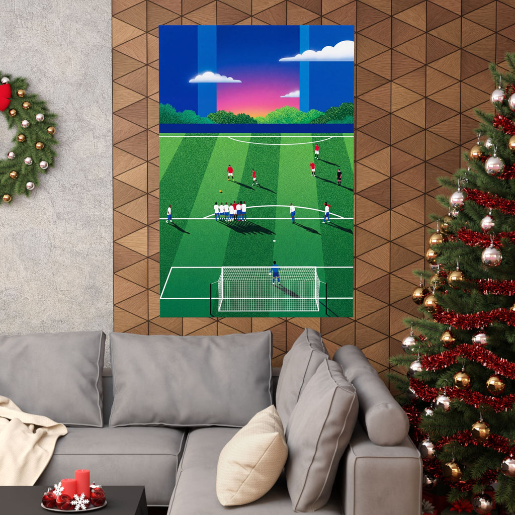 Cristiano Ronaldo Freekick Poster