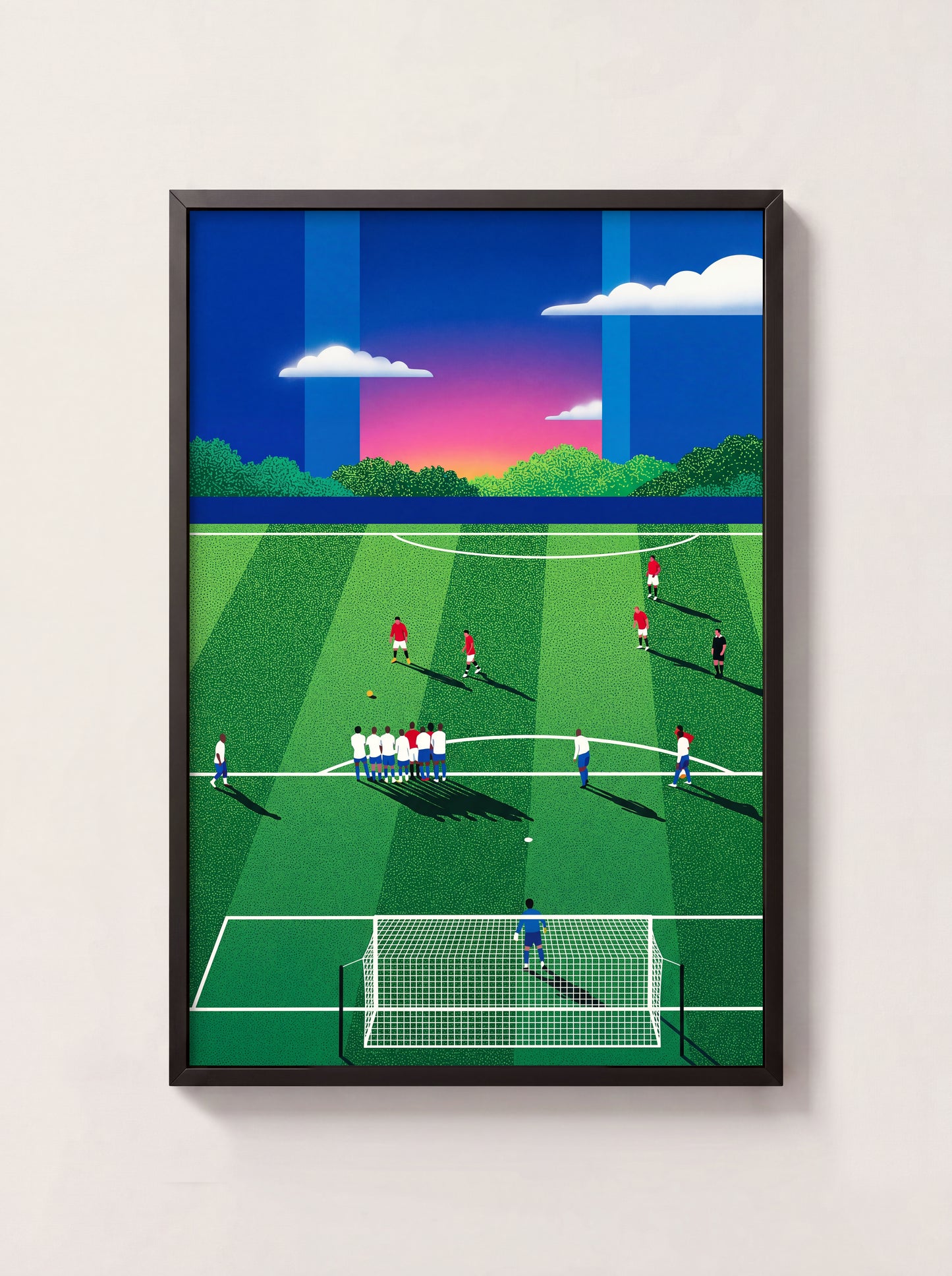 Póster de Pontapé Livre do Cristiano Ronaldo