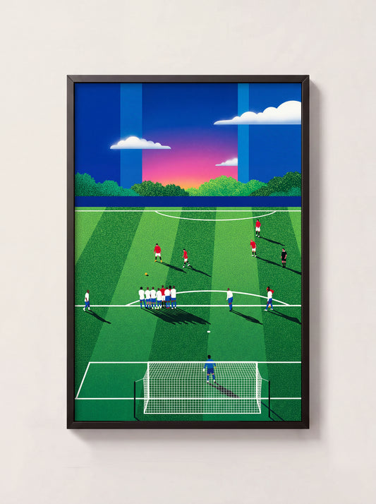 Cristiano Ronaldo Freekick Poster