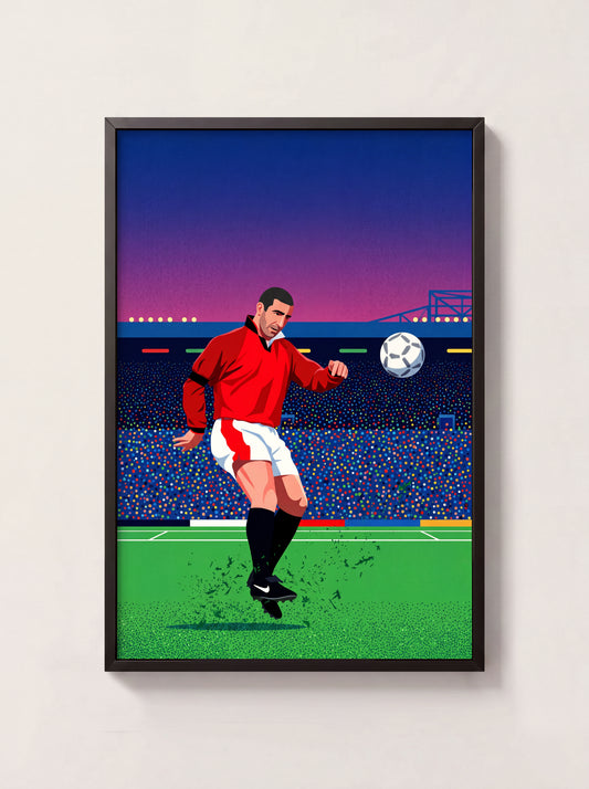 Eric Cantona Poster