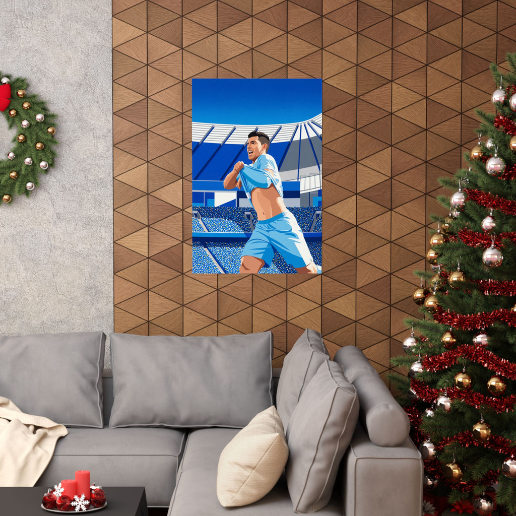 Sergio Agüero Poster