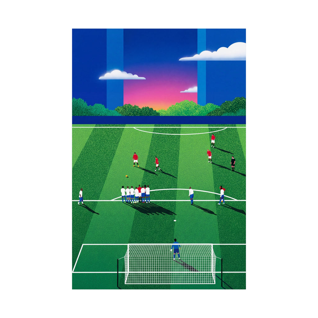 Cristiano Ronaldo Freekick Poster